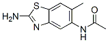 Acetamide, N-(2-amino-6-methyl-5-benzothiazolyl)- (9CI) CAS#: 351437-81-5