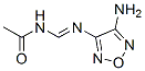 Acetamide, N-[(4-amino-1,2,5-oxadiazol-3-yl)iminomethyl]- (9CI) CAS#: 374768-83-9