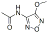 Acetamide, N-(4-methoxy-1,2,5-oxadiazol-3-yl)- (9CI) CAS#: 328275-07-6