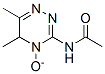 Acetamide,  N-(5,6-dimethyl-4-oxido-1,2,4-triazin-3-yl)- CAS#: 343305-04-4
