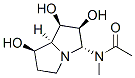 Acetamide, N-(hexahydro-1,2,7-trihydroxy-1H-pyrrolizin-3-yl)methyl-, 1R-(1.alpha.,2.beta.,3.alpha.,7.beta.,7a.alpha.)- CAS#: 156205-55-9