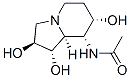 Acetamide, N-(octahydro-1,2,7-trihydroxy-8-indolizinyl)-, 1S-(1.alpha.,2.beta.,7.alpha.,8.alpha.,8a.alpha.)- CAS#: 171925-30-7