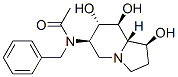 Acetamide, N-(octahydro-1,7,8-trihydroxy-6-indolizinyl)-N-(phenylmethyl)-, 1S-(1.alpha.,6.beta.,7.alpha.,8.beta.,8a.beta.)- CAS#: 156206-16-5