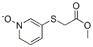 Acetic acid, [(1-oxido-3-pyridinyl)thio]-, methyl ester (9CI) CAS#: 151373-12-5