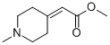 Acetic acid,2-(1-methyl-4-piperidinylidene)-,methyl ester CAS#: 154594-25-9