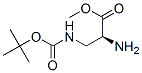 Alanine, 3-[[(1,1-dimethylethoxy)carbonyl]amino]-, methyl ester (9CI) CAS#: 161972-25-4