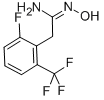 BENZENEETHANIMIDAMIDE,2-FLUORO-N-HYDROXY-6-(TRIFLUOROMETHYL)- CAS#: 333748-86-0