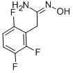 BENZENEETHANIMIDAMIDE,2,3,6-TRIFLUORO-N-HYDROXY- CAS#: 333748-82-6