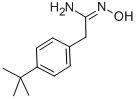 BENZENEETHANIMIDAMIDE,4-(1,1-DIMETHYLETHYL)-N-HYDROXY- CAS#: 158872-88-9