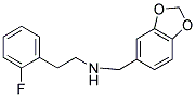 BENZO[1,3]DIOXOL-5-YLMETHYL-[2-(2-FLUORO-PHENYL)-ETHYL]-AMINE CAS#: 331970-58-2
