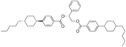 BENZOIC ACID, 4-(TRANS-4-PENTYLCYCLOHEXYL)-, (1R)-1-PHENYL-1,2-ETHANEDIYL ESTER CAS#: 154102-21-3