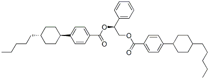 BENZOIC ACID, 4-(TRANS-4-PENTYLCYCLOHEXYL)-, (1S)-1-PHENYL-1,2-ETHANEDIYL ESTER CAS#: 165660-09-3