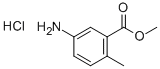 BENZOIC ACID, 5-AMINO-2-METHYL-, METHYL ESTER, HYDROCHLORIDE CAS#: 383678-23-7