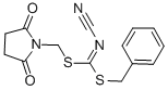 BENZYL [(2,5-DIOXOPYRROLIDIN-1-YL)METHYL]CYANOCARBONIMIDODITHIOATE CAS#: 353254-68-9