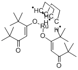 BIS(2,2,6,6-TETRAMETHYL-3,5-HEPTANEDIONATO)(1,5-CYCLOOCTADIENE)RUTHENIUM (II) CAS#: 329735-79-7