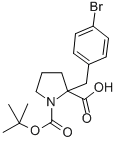 BOC--(4-BROMBENZYL)-DL-PRO-OH CAS#: 336817-91-5