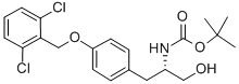 BOC-(S)-2-AMINO-3-[4-(2,6(DICHLOROPHENYL)METHOXY)PHENYL]-1-PROPANOL CAS#: 169393-62-8