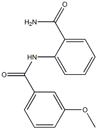 BenzaMide, N-[2-(aMinocarbonyl)phenyl]-3-Methoxy- CAS#: 330657-87-9