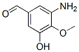 Benzaldehyde, 3-amino-5-hydroxy-4-methoxy- (9CI) CAS#: 343867-62-9