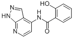 Benzamide, 2-hydroxy-N-1H-pyrazolo[3,4-b]pyridin-4-yl- (9CI) CAS#: 370589-10-9