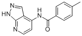 Benzamide, 4-methyl-N-1H-pyrazolo[3,4-b]pyridin-4-yl- (9CI) CAS#: 370589-16-5