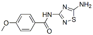 Benzamide, N-(5-amino-1,2,4-thiadiazol-3-yl)-4-methoxy- (9CI) CAS#: 327060-03-7