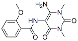Benzamide, N-(6-amino-1,2,3,4-tetrahydro-1,3-dimethyl-2,4-dioxo-5-pyrimidinyl)-2-methoxy- CAS#: 166115-65-7