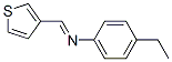 Benzenamine, 4-ethyl-N-(3-thienylmethylene)- (9CI) CAS#: 391609-58-8