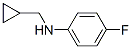 Benzenamine, N-(cyclopropylmethyl)-4-fluoro- (9CI) CAS#: 356539-43-0