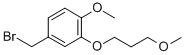 Benzene, 4-(bromomethyl)-1-methoxy-2-(3-methoxypropoxy)- CAS#: 172900-73-1