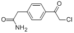 Benzeneacetamide, 4-(chloroacetyl)- (9CI) CAS#: 342413-41-6