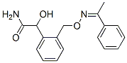 Benzeneacetamide,  -alpha--hydroxy-2-[[[(1-phenylethylidene)amino]oxy]methyl]- CAS#: 173664-26-1