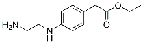 Benzeneacetic acid, 4-(2-aMinoethylaMino)-, ethyl ester CAS#: 174890-79-0