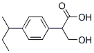 Benzeneacetic acid, -alpha--(hydroxymethyl)-4-(1-methylpropyl)- (9CI) CAS#: 342892-24-4