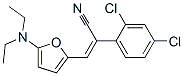 Benzeneacetonitrile,  2,4-dichloro--alpha--[[5-(diethylamino)-2-furanyl]methylene]- CAS#: 366471-07-0