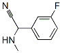 Benzeneacetonitrile, 3-fluoro-alpha-(methylamino)- (9CI) CAS#: 370554-91-9
