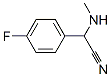 Benzeneacetonitrile, 4-fluoro-alpha-(methylamino)- (9CI) CAS#: 370554-92-0