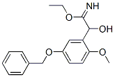 Benzeneethanimidic  acid,  -alpha--hydroxy-2-methoxy-5-(phenylmethoxy)-,  ethyl  ester  (9CI) CAS#: 342905-62-8