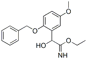 Benzeneethanimidic  acid,  -alpha--hydroxy-5-methoxy-2-(phenylmethoxy)-,  ethyl  ester  (9CI) CAS#: 342905-63-9