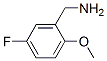 Benzenemethanamine, 5-fluoro-2-methoxy- (9CI) CAS#: 148870-38-6