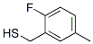 Benzenemethanethiol, 2-fluoro-5-methyl- (9CI) CAS#: 357613-07-1