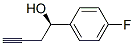 Benzenemethanol, 4-fluoro-alpha-2-propynyl-, (alphaR)- (9CI) CAS#: 355806-88-1