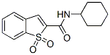 Benzobthiophene-2-carboxamide, N-cyclohexyl-, 1,1-dioxide CAS#: 149118-66-1