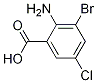 Benzoic acid, 2-aMino-3-broMo-5-chloro- CAS#: 41198-02-1