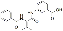 Benzoic acid, 3-[[2-(benzoylamino)-3-methyl-1-oxo-2-butenyl]amino]- (9CI) CAS#: 354550-20-2
