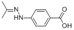 Benzoic acid, 4-[(1-methylethylidene)hydrazino]- (9CI) CAS#: 41902-73-2