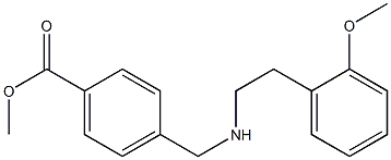 Benzoic acid, 4-[[[2-(2-Methoxyphenyl)ethyl]aMino]Methyl]-, Methyl ester CAS#: 329774-40-5
