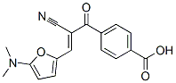 Benzoic  acid,  4-[2-cyano-3-[5-(dimethylamino)-2-furanyl]-1-oxo-2-propenyl]-  (9CI) CAS#: 174614-63-2