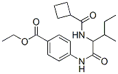 Benzoic acid, 4-[[2-[(cyclobutylcarbonyl)amino]-3-methyl-1-oxopentyl]amino]-, ethyl ester (9CI) CAS#: 334830-46-5