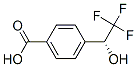 Benzoic acid, 4-(2,2,2-trifluoro-1-hydroxyethyl)-, (R)- (9CI) CAS#: 150821-42-4